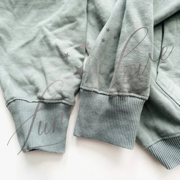 FREE PEOPLE Glitter Oversized Embellished Hoodie NWT - Picture 9 of 16